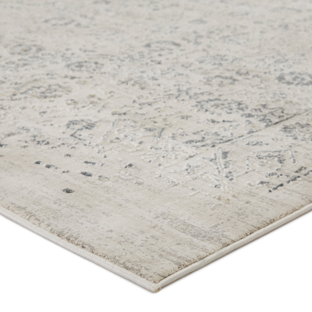 Jaipur Living Jasiel Trellis Gray/ Ivory Area Rug (8'X10')