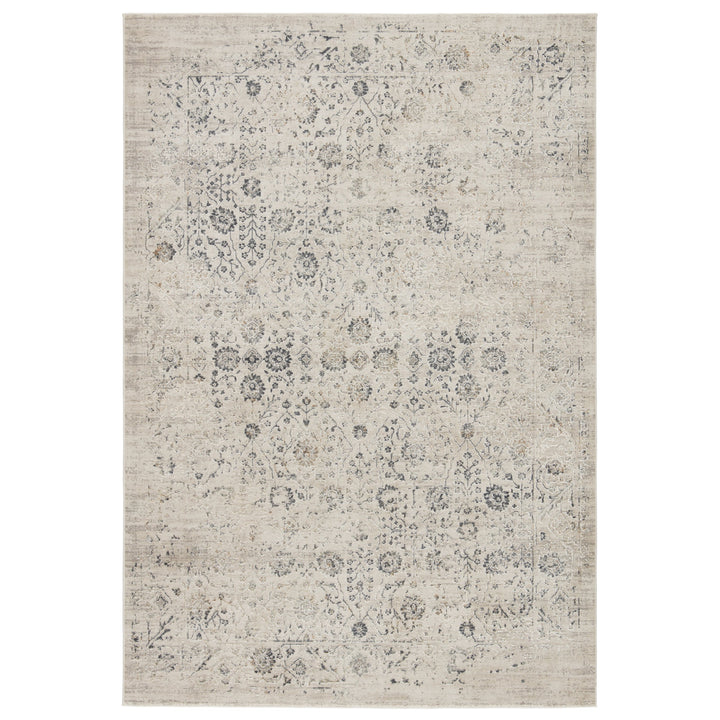 Jaipur Living Jasiel Trellis Gray/ Ivory Area Rug (8'X10')