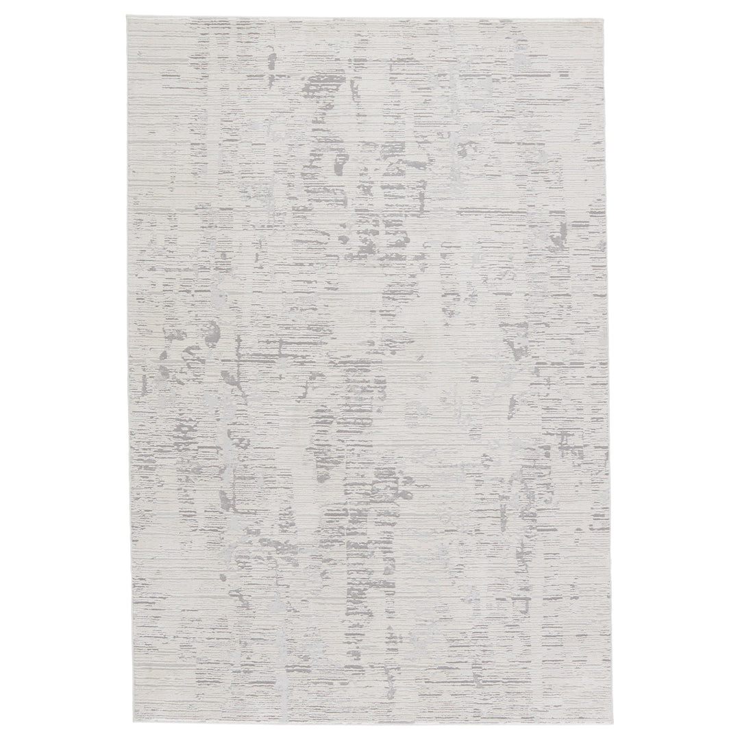 Jaipur Living Jovie Abstract Ivory/ Gray Area Rug (6'7"X9'6")