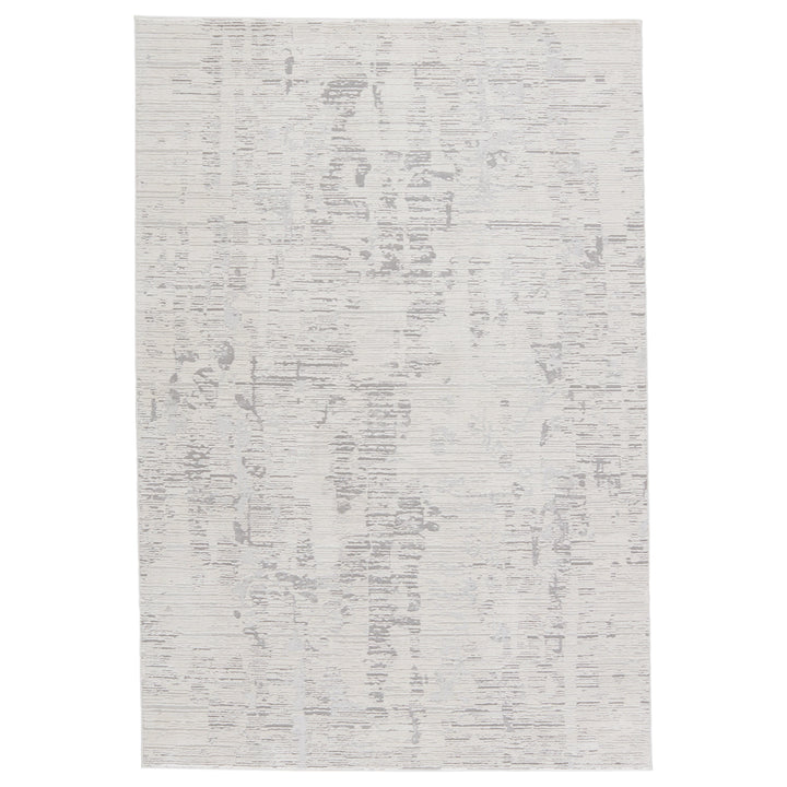 Jaipur Living Jovie Abstract Ivory/ Gray Area Rug (6'7"X9'6")