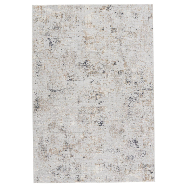 Jaipur Living Alcina Abstract Light Gray/ Gold Area Rug (10'2"X14')