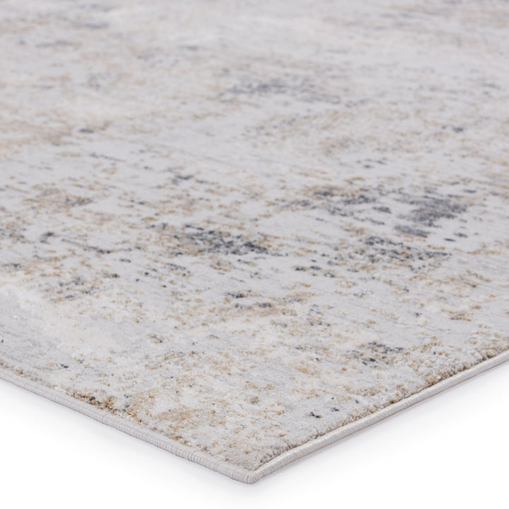 Jaipur Living Alcina Abstract Light Gray/ Gold Area Rug (9'2"X11'9")