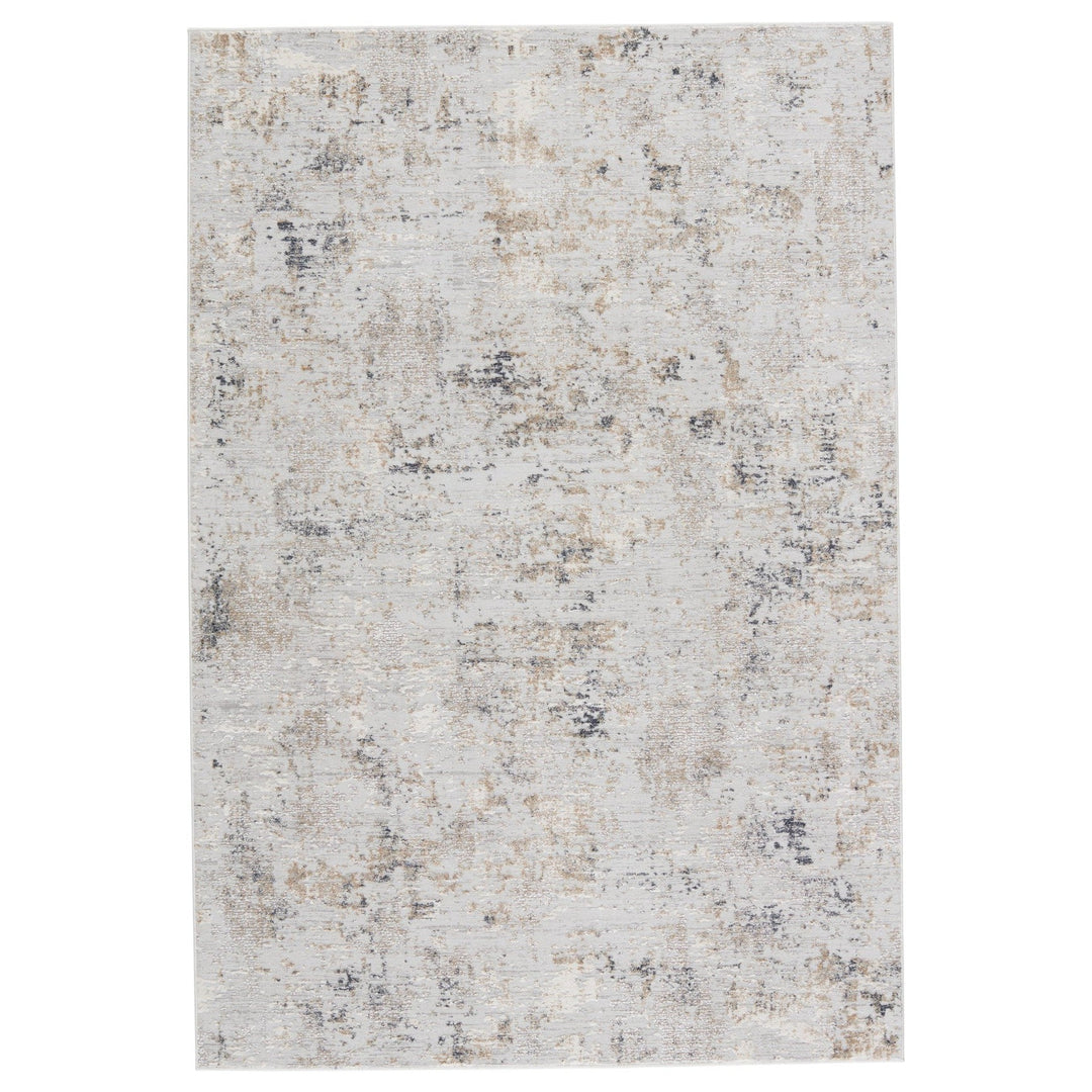 Jaipur Living Alcina Abstract Light Gray/ Gold Area Rug (3'11"X5'11")