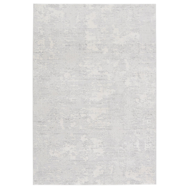 Jaipur Living Alcina Abstract Light Gray/ Cream Area Rug (6'7"X9'6")