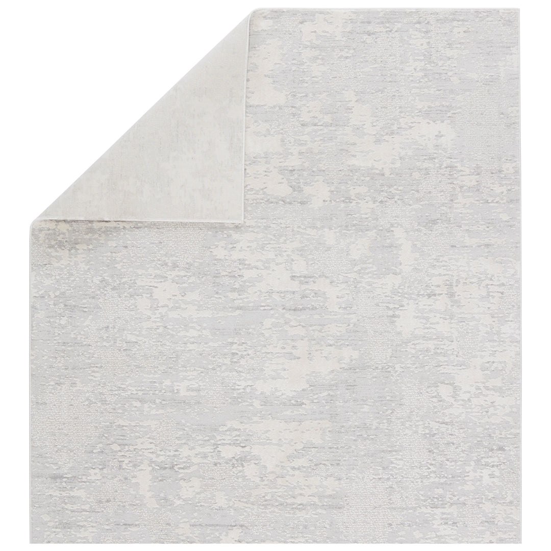 Jaipur Living Alcina Abstract Light Gray/ Cream Area Rug (6'7"X9'6")