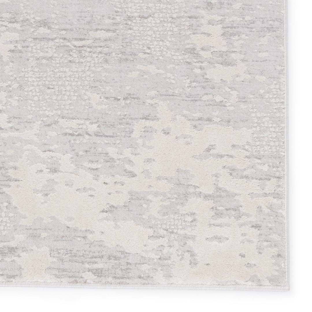 Jaipur Living Alcina Abstract Light Gray/ Cream Area Rug (9'2"X11'9")