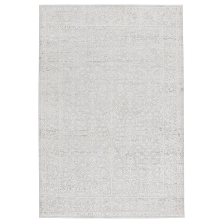 Jaipur Living Riella Floral Light Gray/ Cream Area Rug (9'2"X11'9")