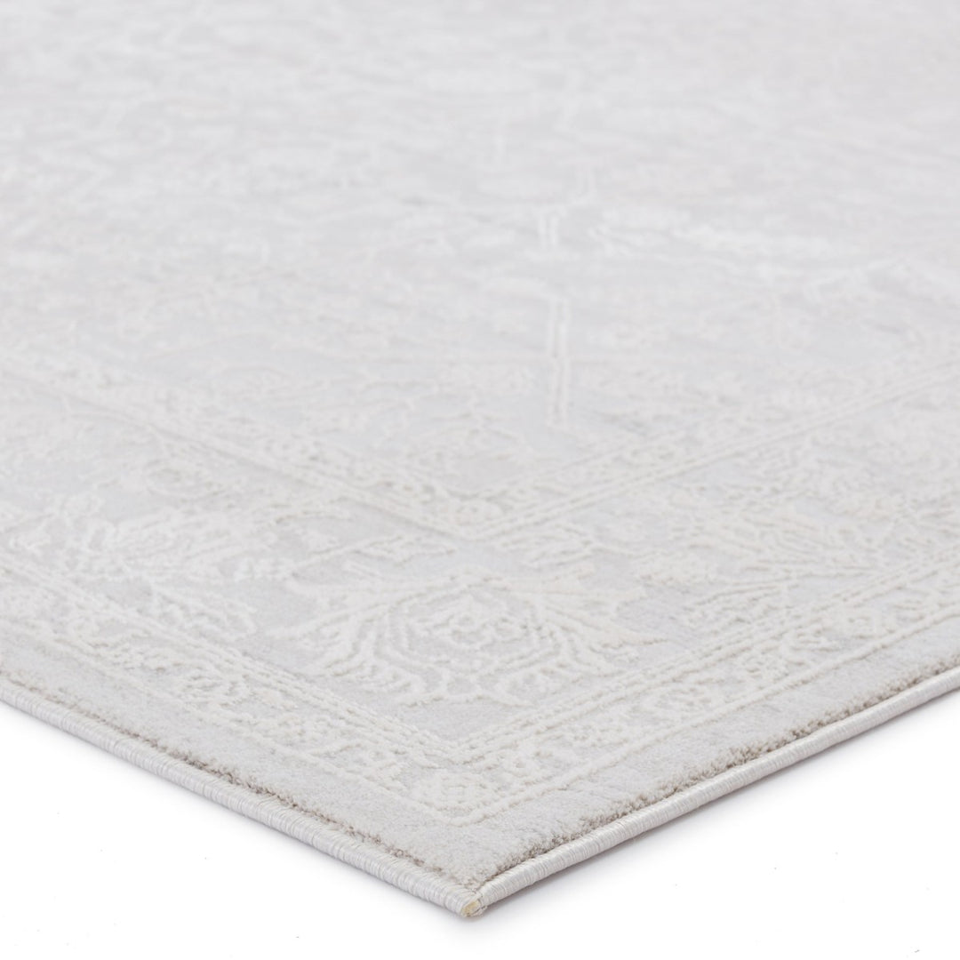 Jaipur Living Riella Floral Light Gray/ Cream Area Rug (3'11"X5'11")