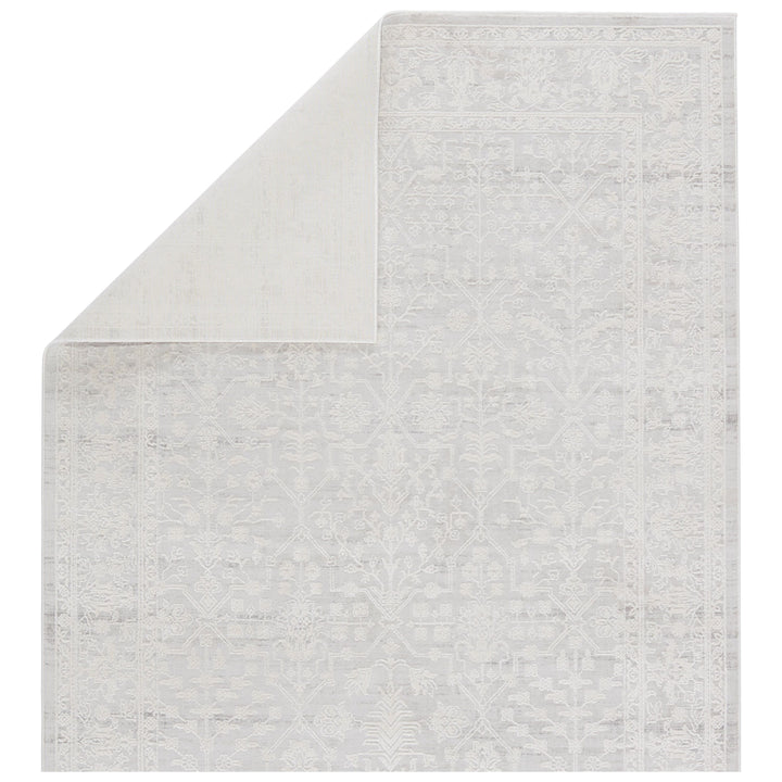 Jaipur Living Riella Floral Light Gray/ Cream Area Rug (6'7"X9'6")