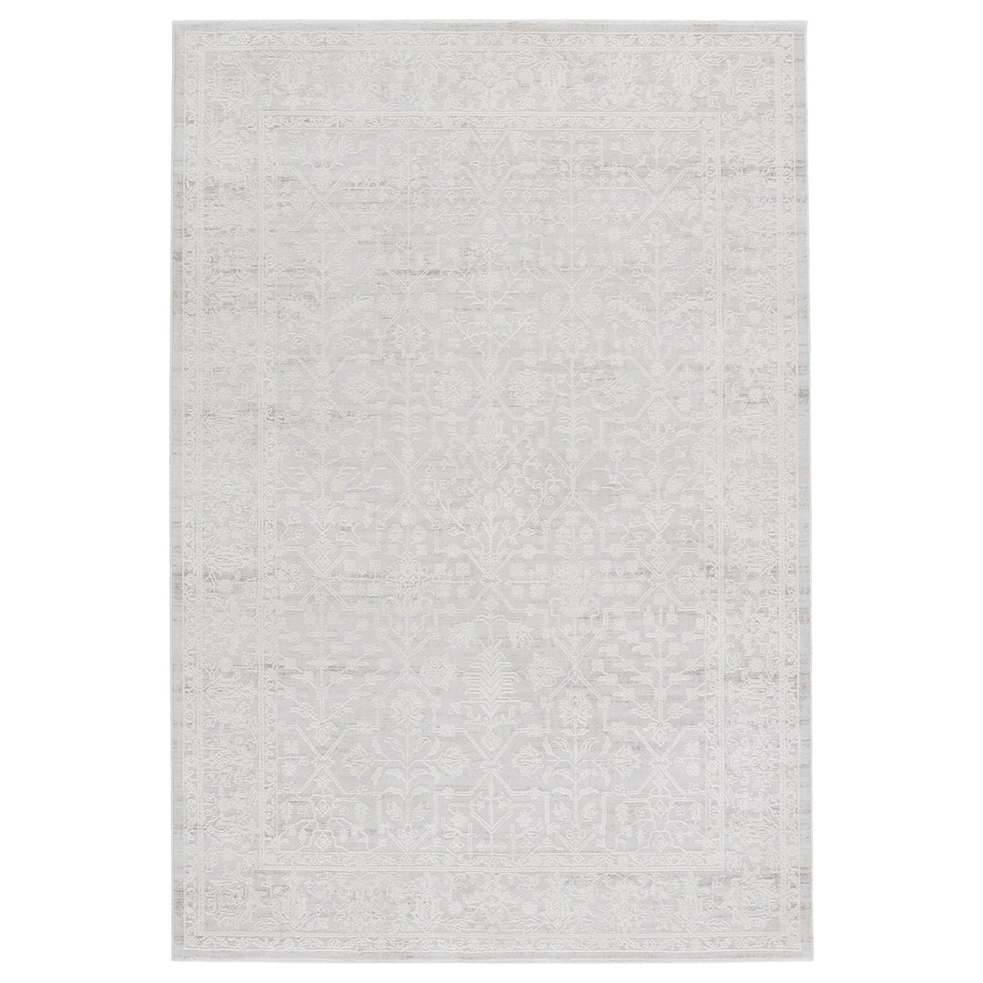 Jaipur Living Riella Floral Light Gray/ Cream Area Rug (10'2"X14')