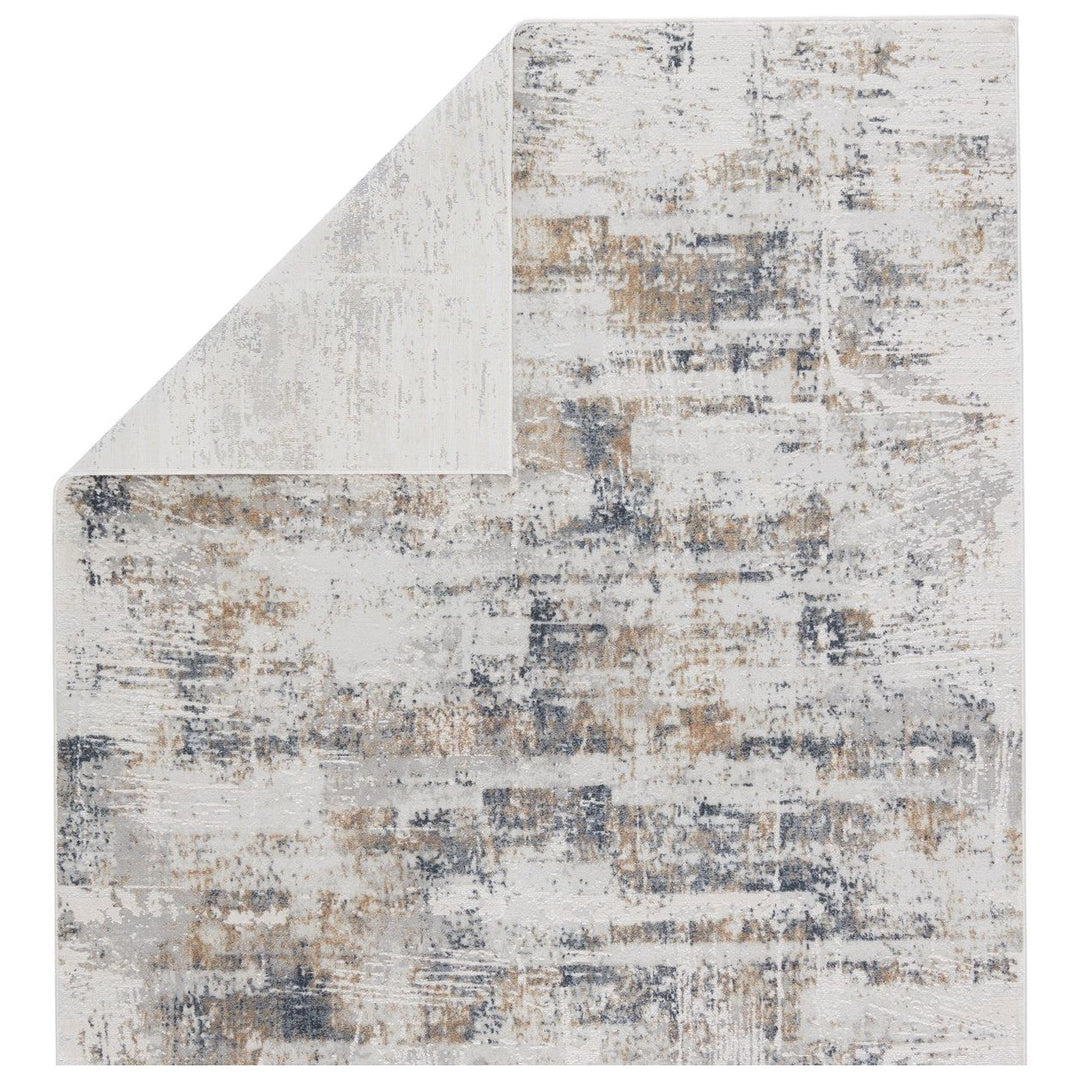 Jaipur Living Gesine Abstract Light Gray/ Gold Area Rug (8'X10')