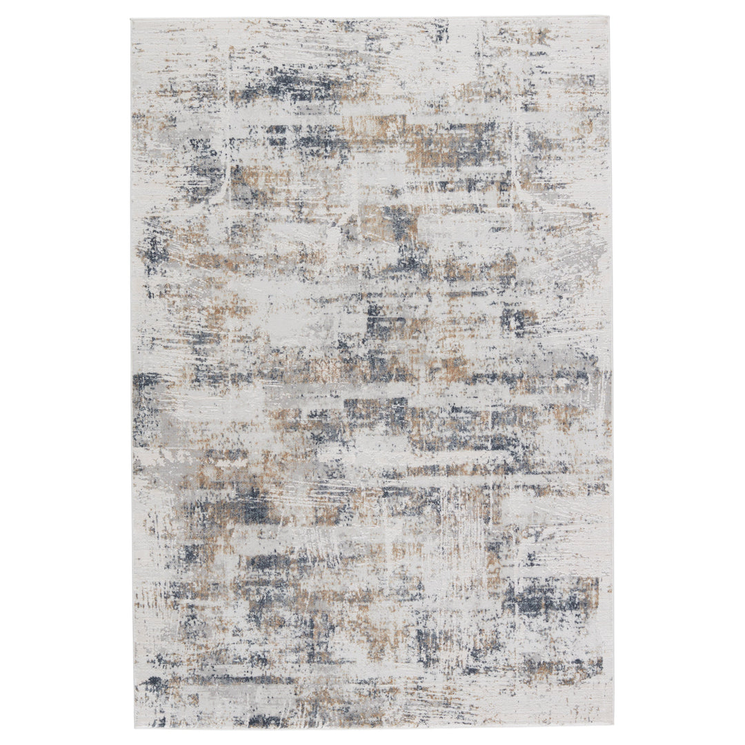 Jaipur Living Gesine Abstract Light Gray/ Gold Area Rug (11'10"X14')