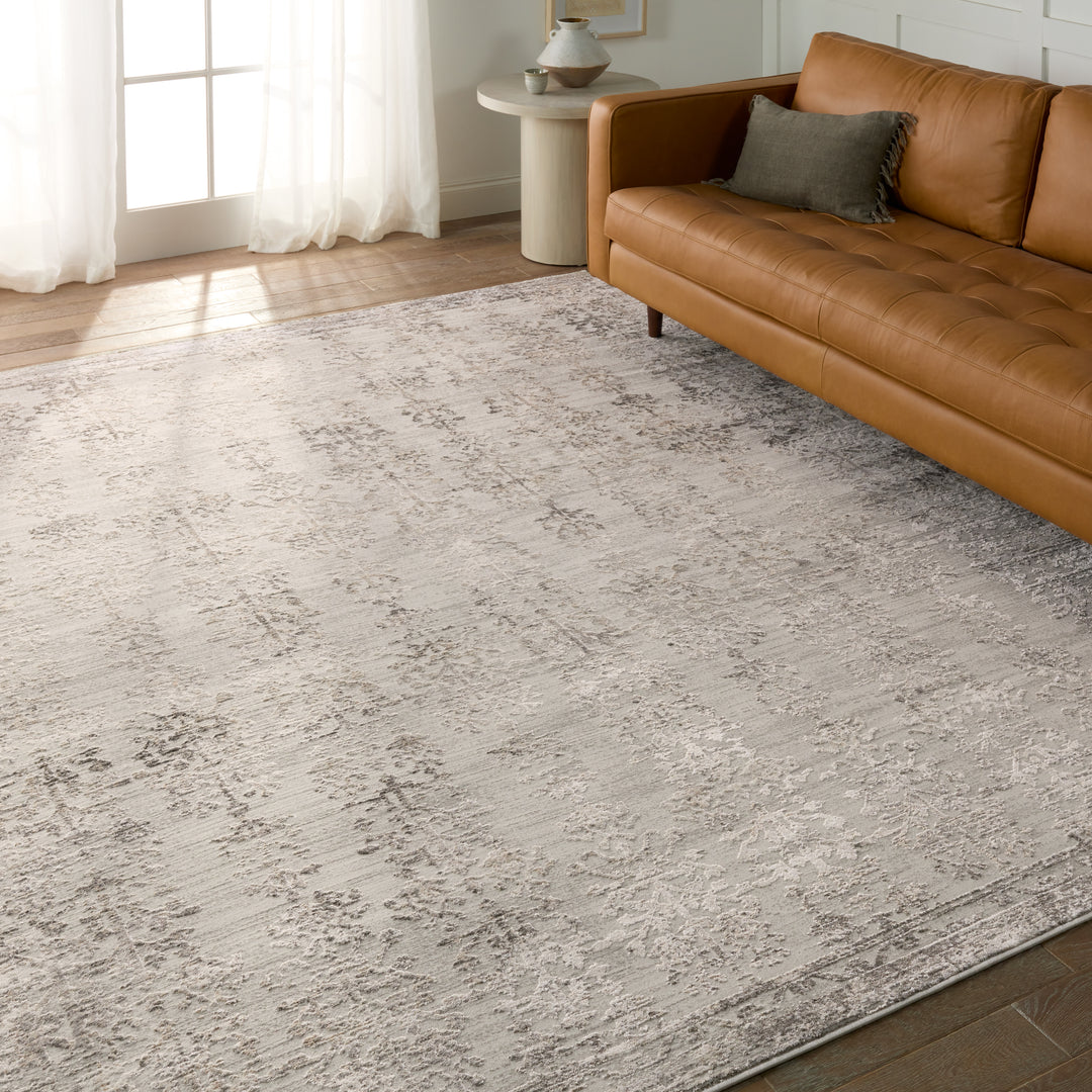 Jaipur Living Fortier Trellis Cream/ Gray Area Rug (5'3"X7'6")