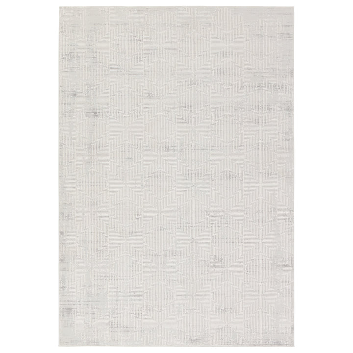 Jaipur Living Ottavia Geometric Gray/Cream Area Rug (9'2"X11'9")