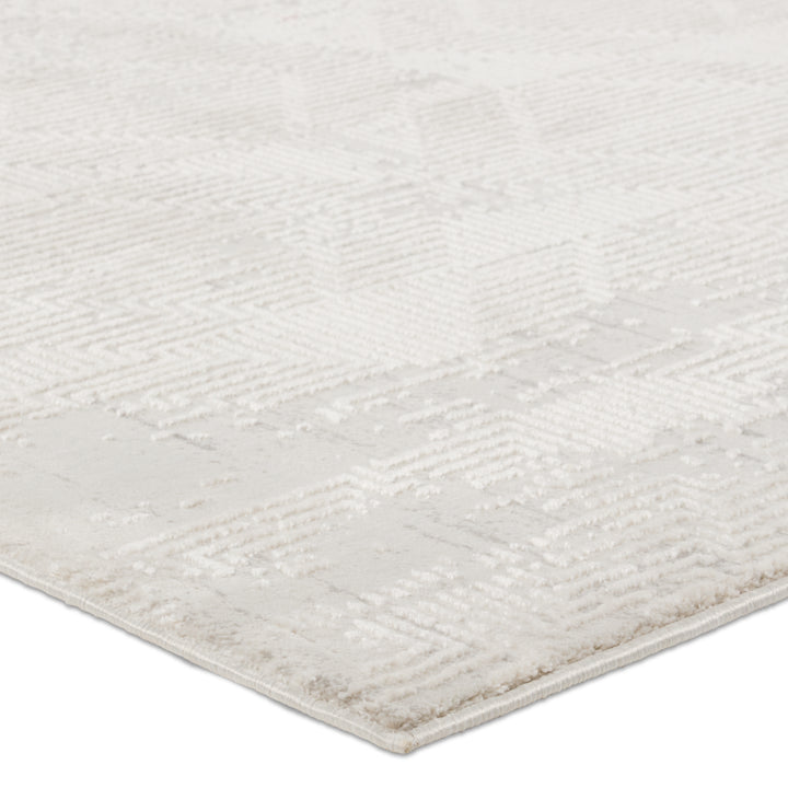 Jaipur Living Ottavia Geometric Gray/Cream Area Rug (5'3"X7'6")