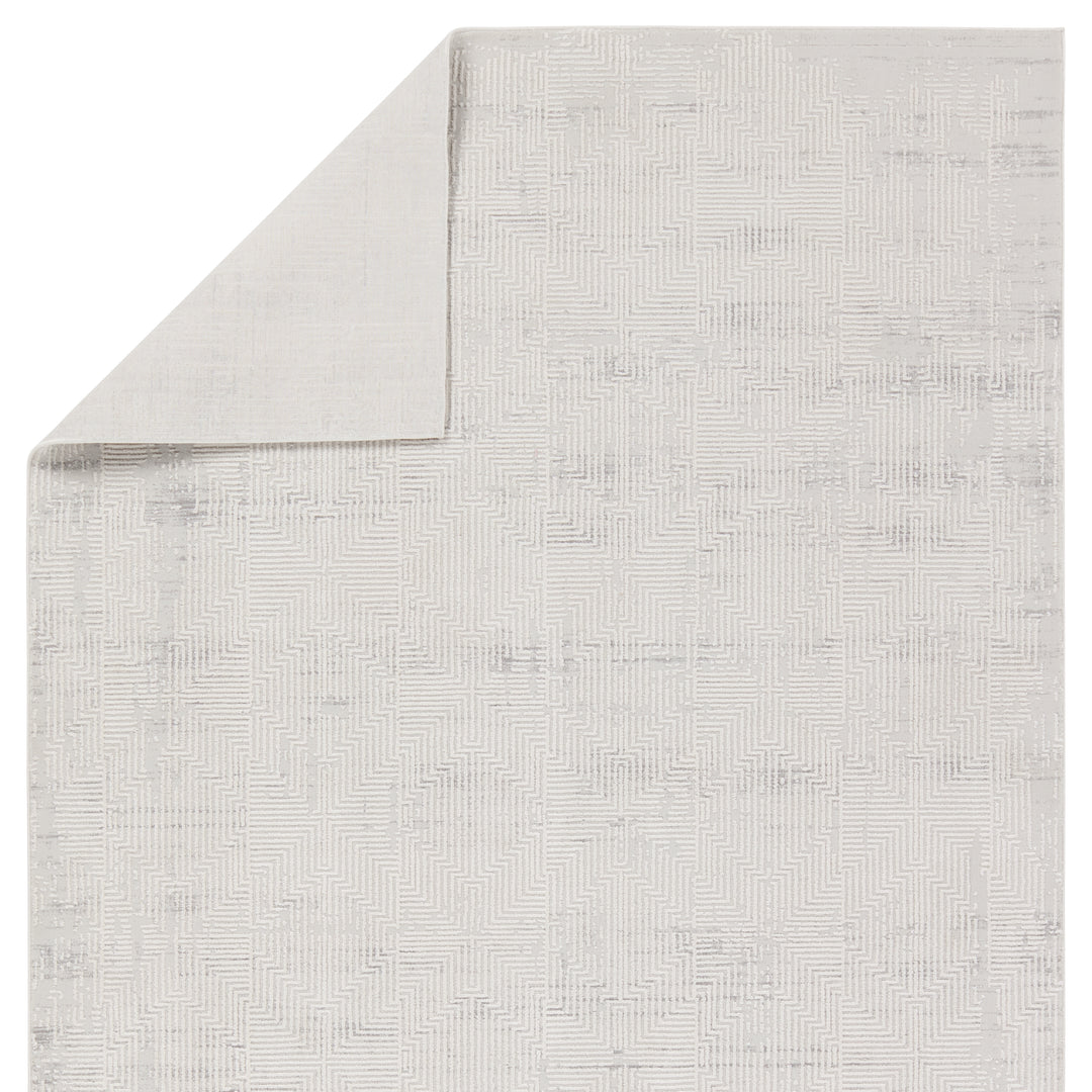 Jaipur Living Ottavia Geometric Gray/Cream Area Rug (9'2"X11'9")