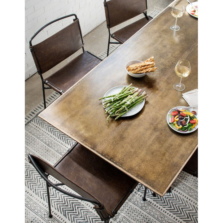 Roosevelt Dining Chair - Distressed Brown