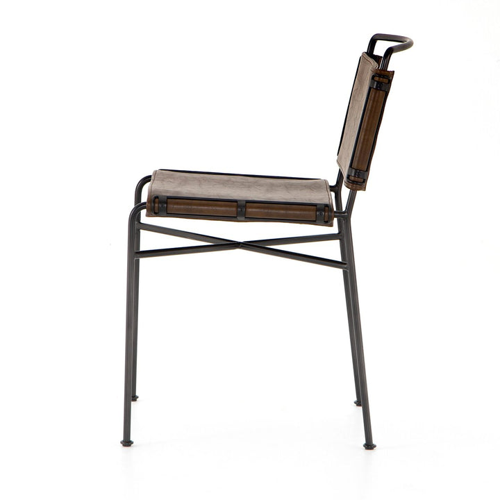 Roosevelt Dining Chair - Distressed Brown