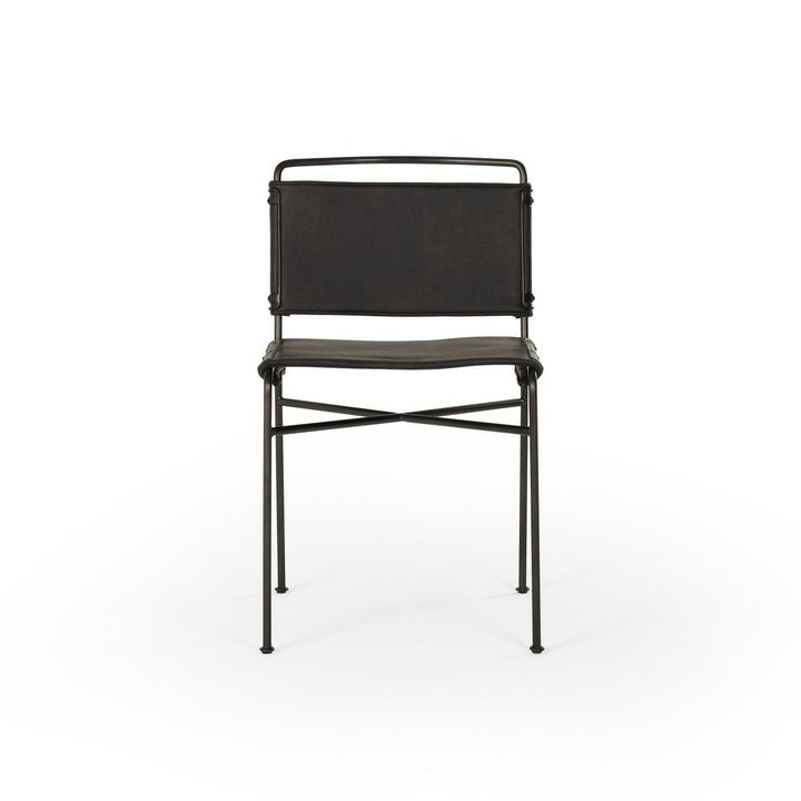 Warren Dining Chair - Distressed Black