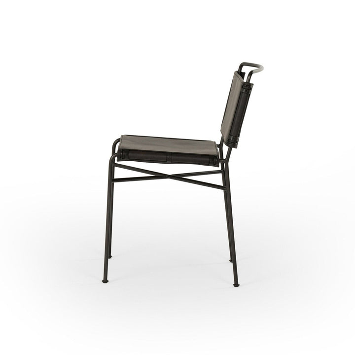 Warren Dining Chair - Distressed Black