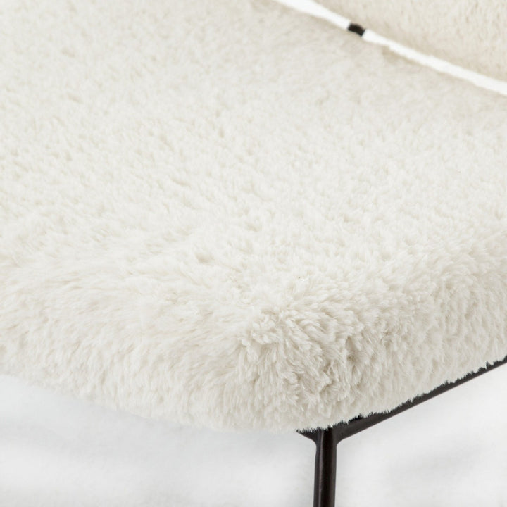 Marlowe Chair - Ivory Angora