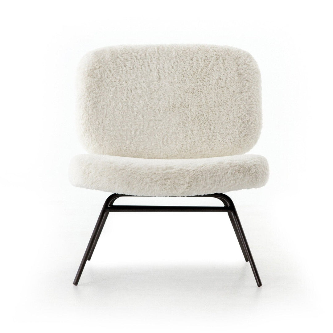 Marlowe Chair - Ivory Angora