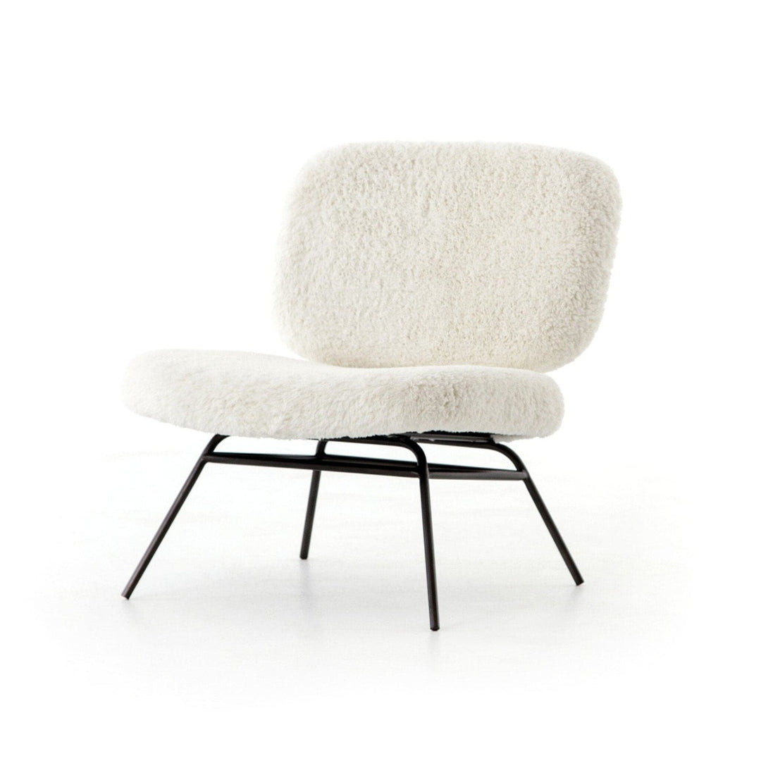 Marlowe Chair - Ivory Angora