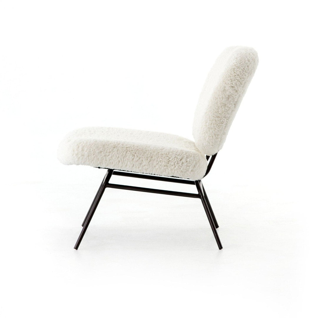 Marlowe Chair - Ivory Angora