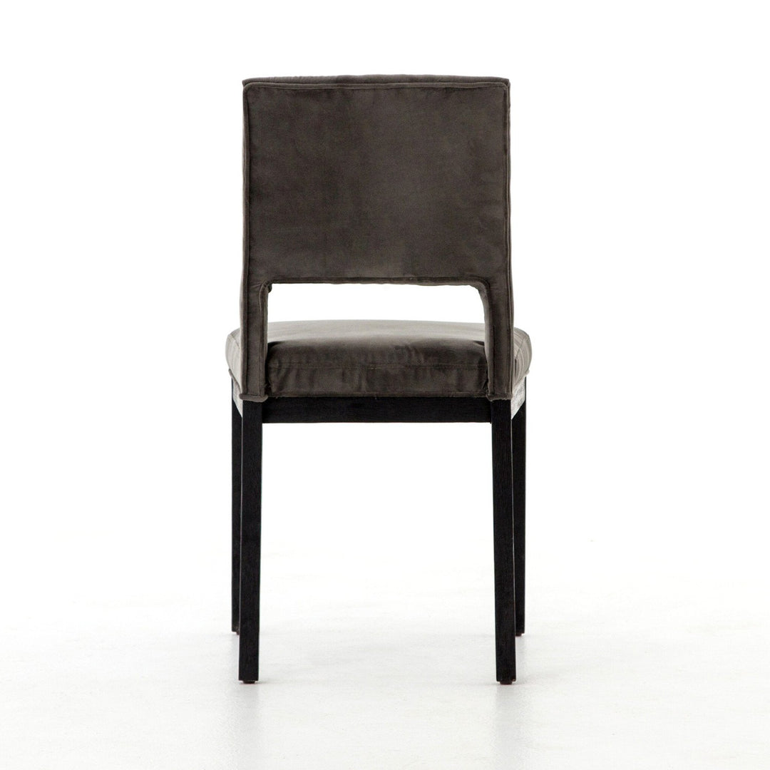 Linden Dining Chair - Washed Velvet Grey