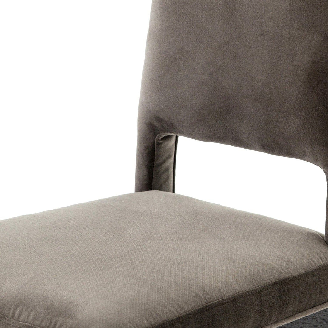 Linden Dining Chair - Washed Velvet Grey