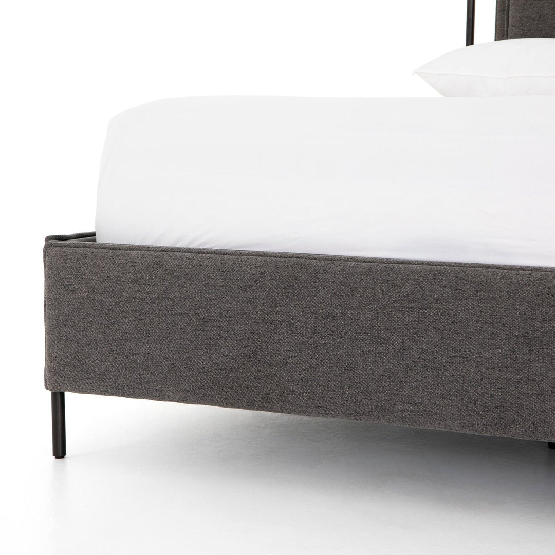 Claire Upholstered Bed - King - San Remo Ash