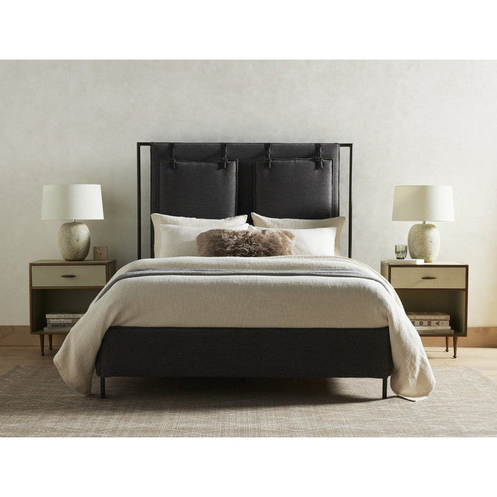 Harper Upholstered Bed - San Remo Ash - Queen