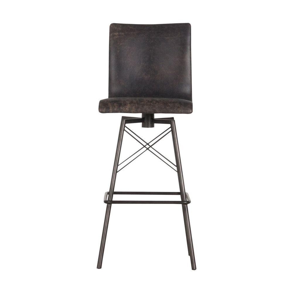 Bar & Counter Stools Noah Bar + Counter Stool - Bar Stool - Rialto Ebony
