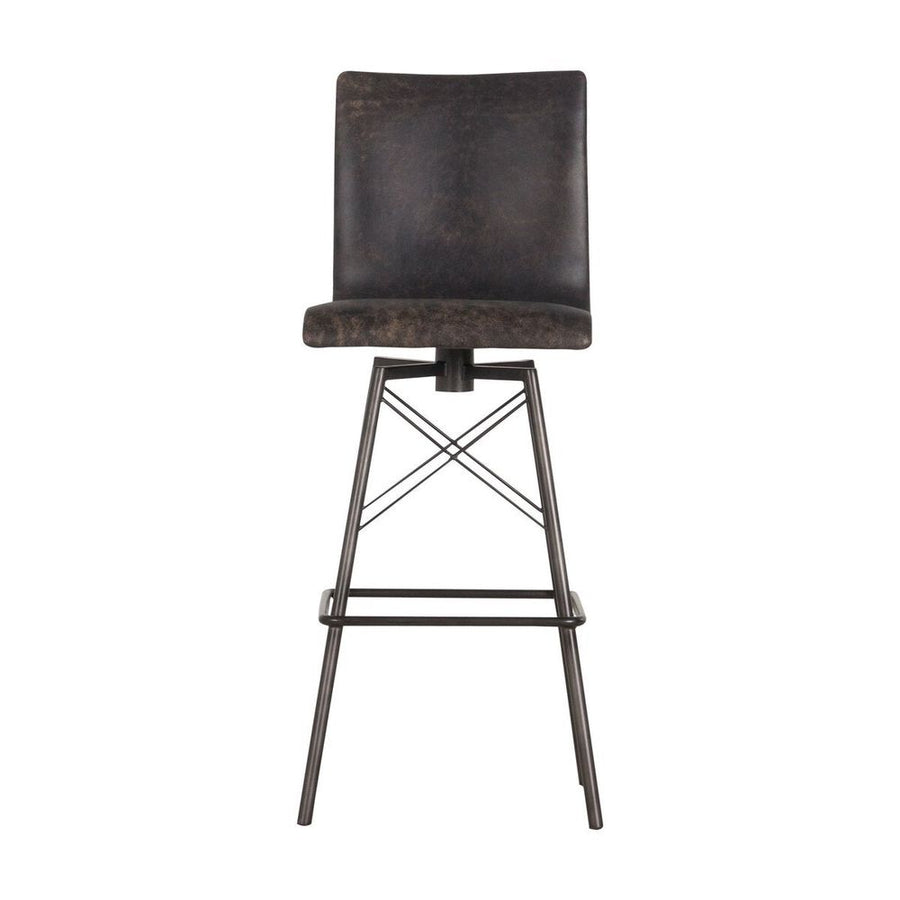 Bar & Counter Stools Noah Bar + Counter Stool - Bar Stool - Rialto Ebony