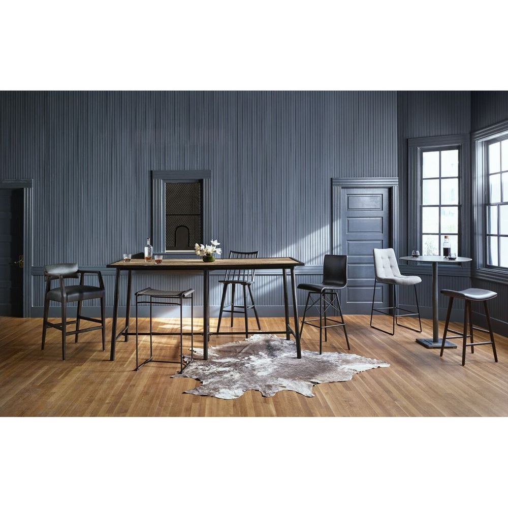 Noah Bar + Counter Stool - Bar Stool - Rialto Ebony