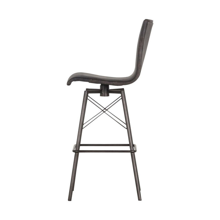 Bar & Counter Stools Noah Bar + Counter Stool - Bar Stool - Rialto Ebony