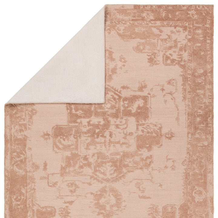 Jaipur Living Alvea Handmade Medallion Blush/ Beige Area Rug (10'X14')