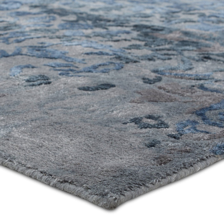 Jaipur Living Ballare Handmade Abstract Blue/ Gray Area Rug (8'X10')