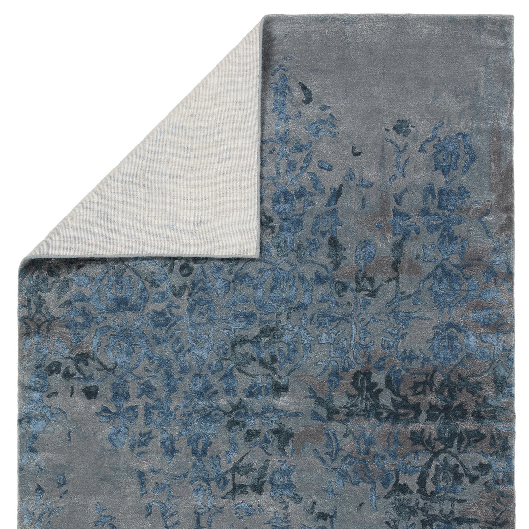 Jaipur Living Ballare Handmade Abstract Blue/ Gray Area Rug (5'X8')