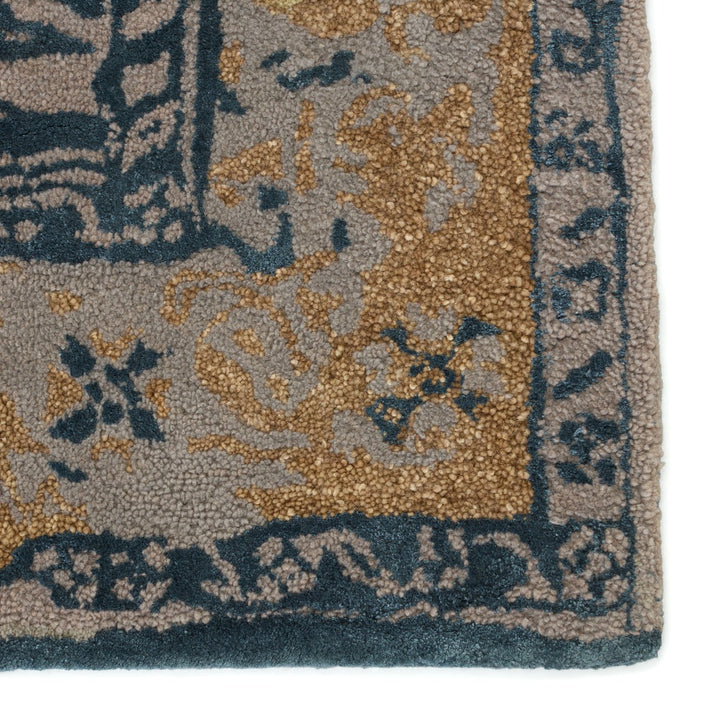 Jaipur Living Forza Handmade Medallion Blue/ Gray Area Rug (8'X10')