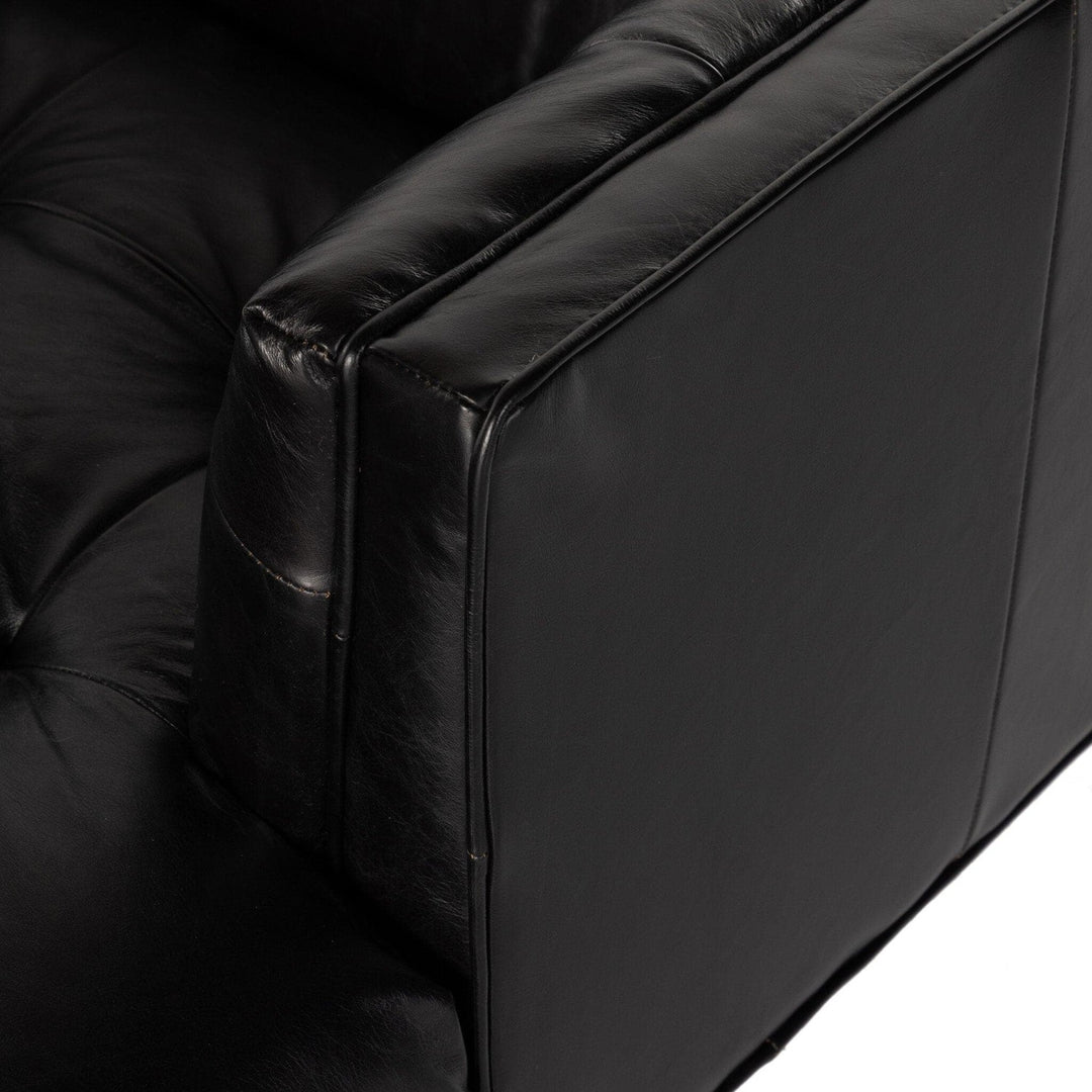 Carter Chaise Lounge - Rider Black