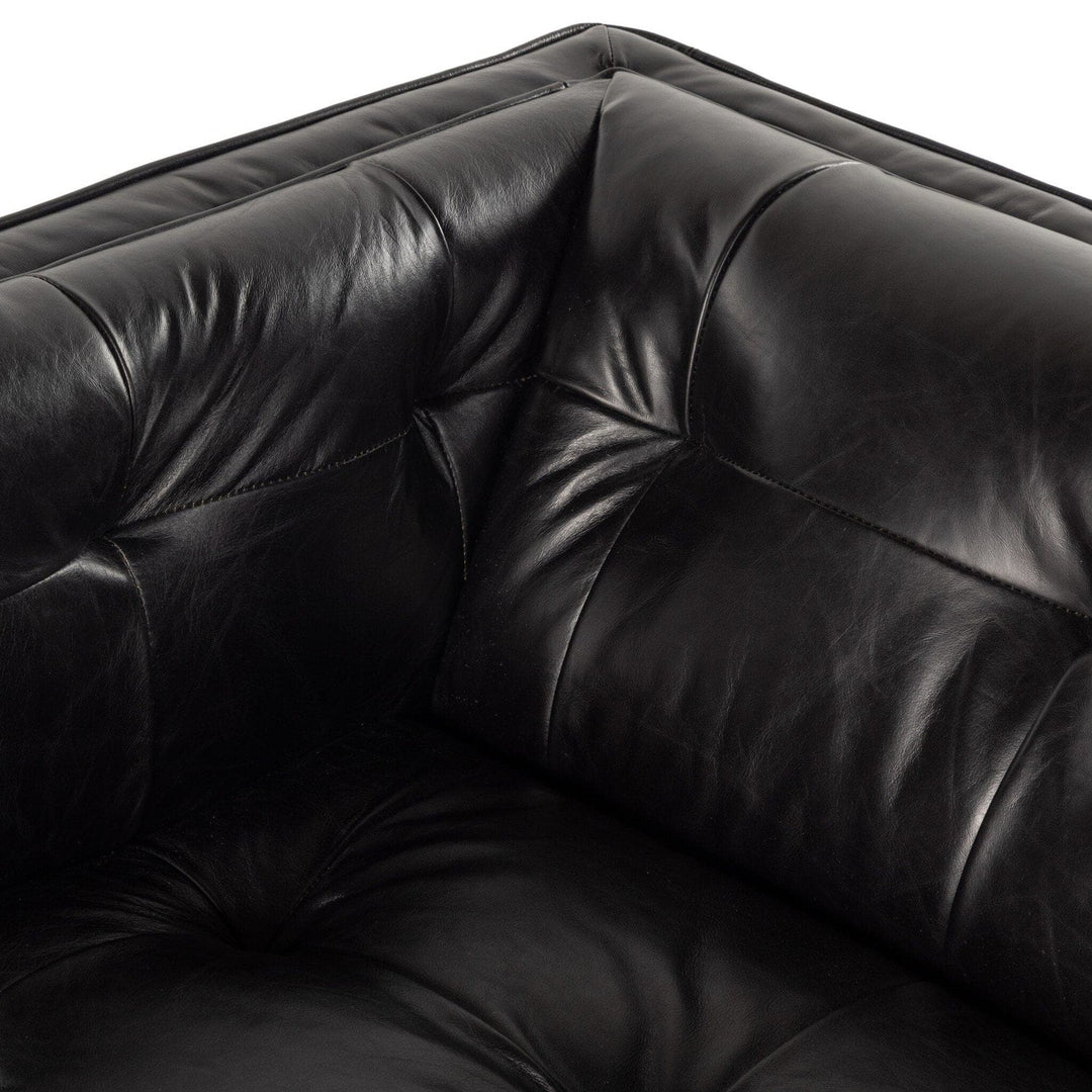 Carter Chaise Lounge - Rider Black