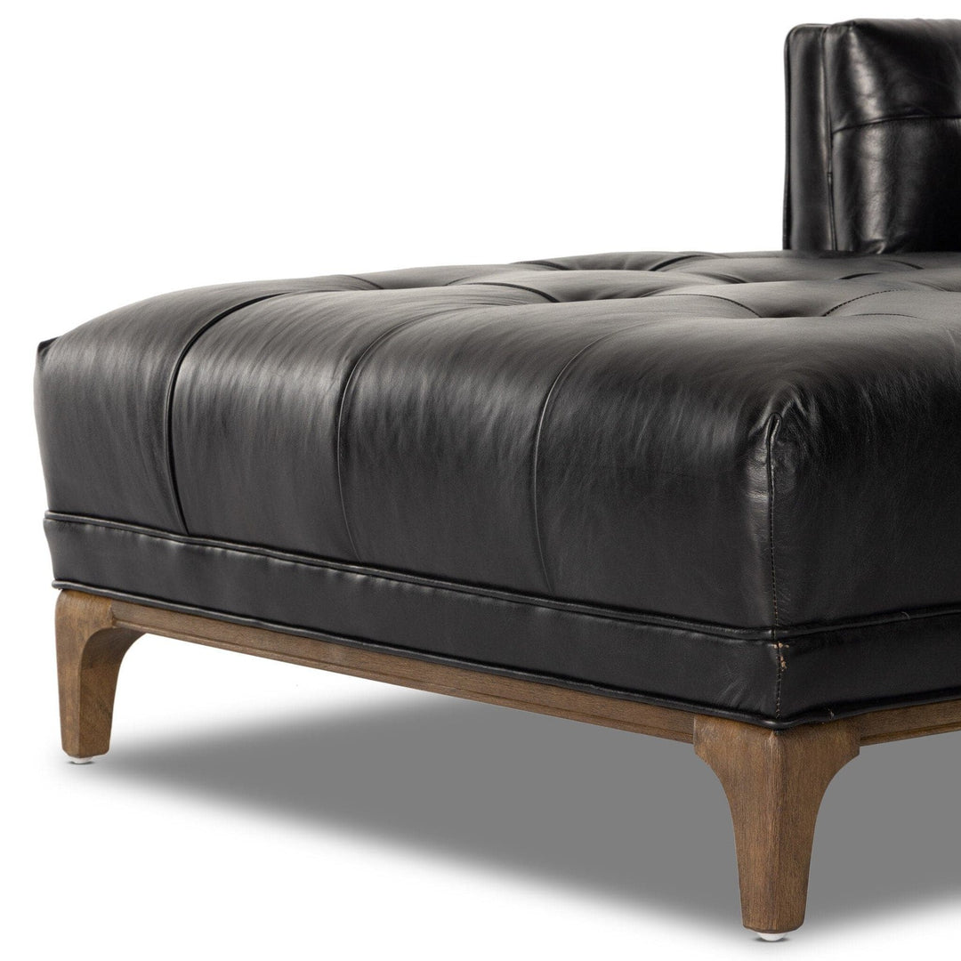 Carter Chaise Lounge - Rider Black