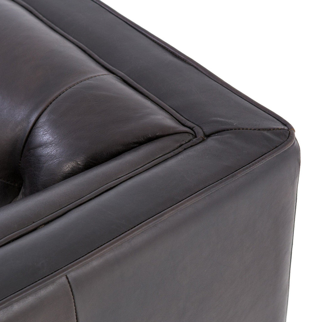 Carter Chaise Lounge - Rider Black