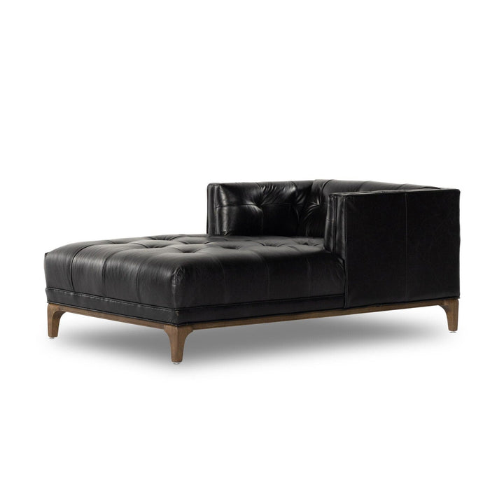 Carter Chaise Lounge - Rider Black