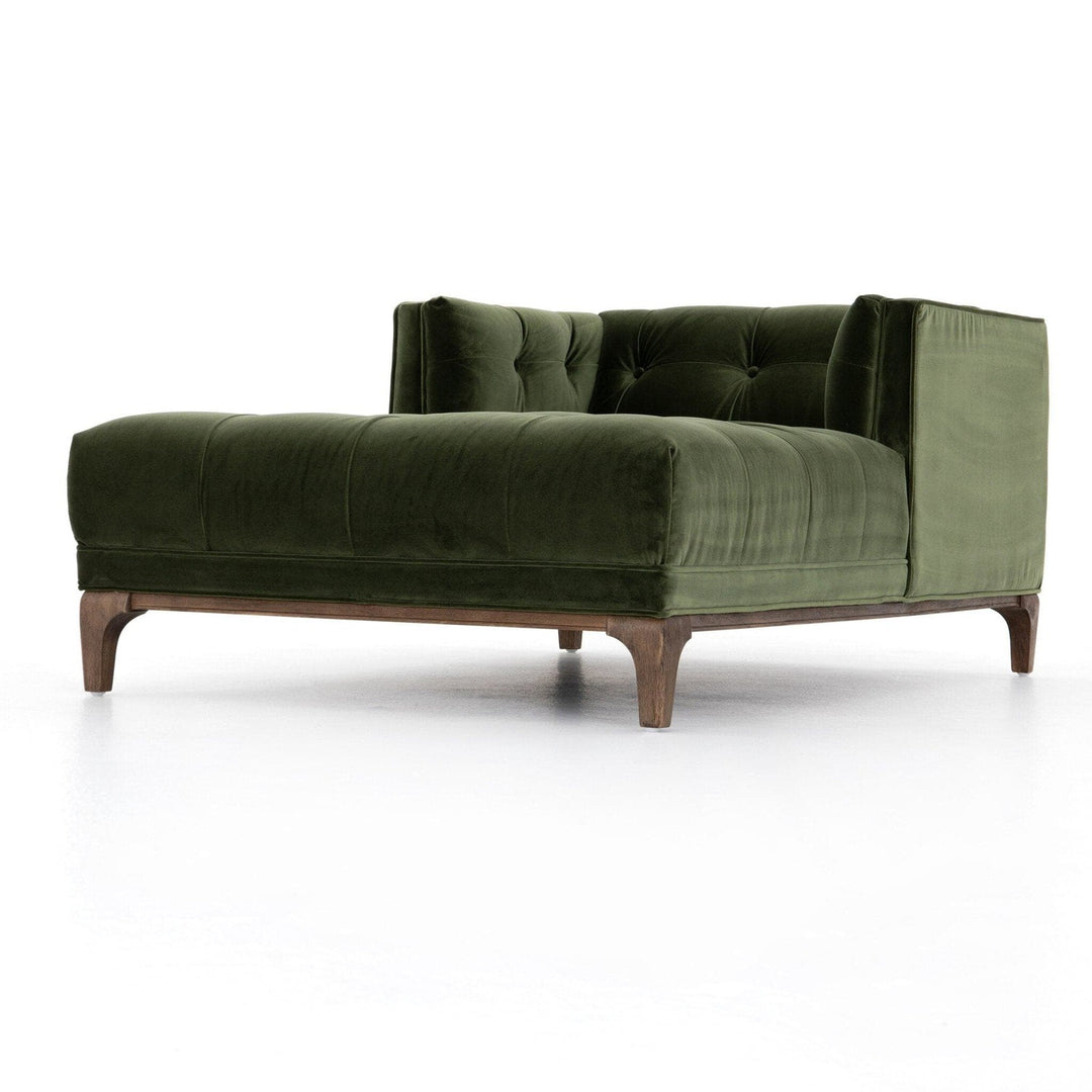 Carter Chaise Lounge - Sapphire Olive