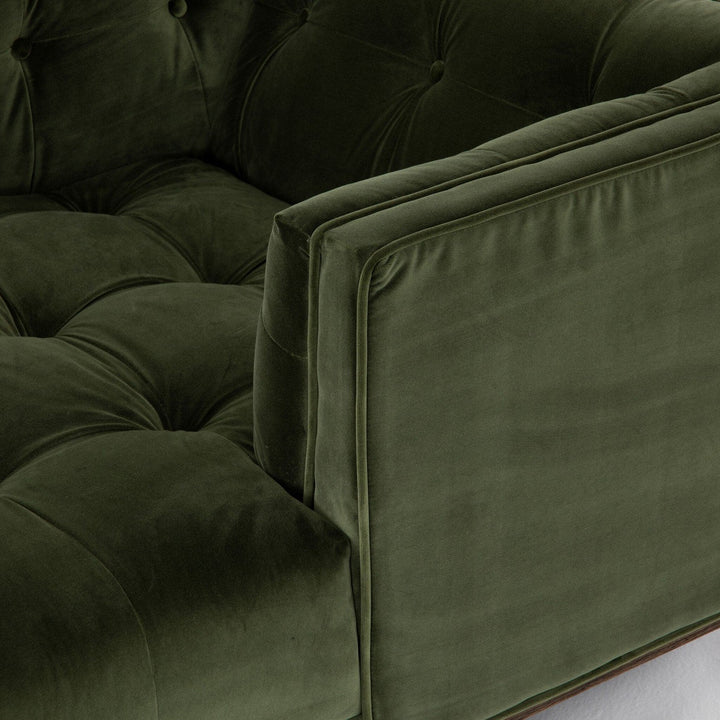 Carter Chaise Lounge - Sapphire Olive