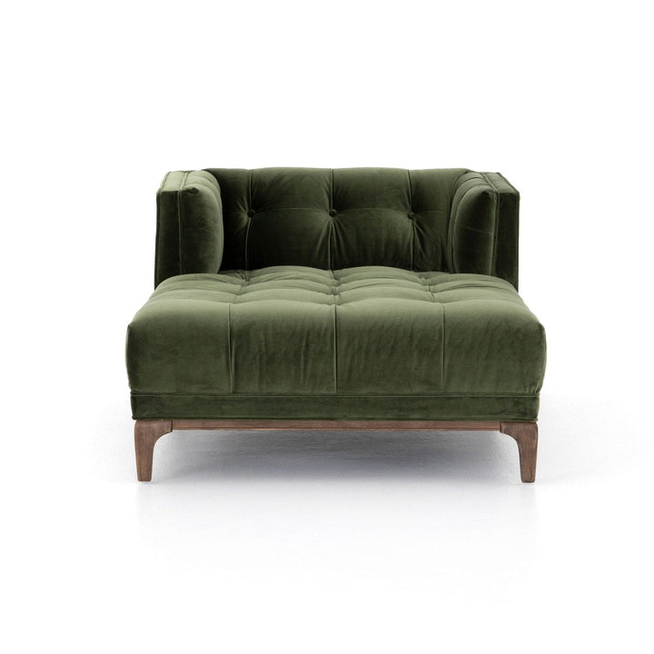 Carter Chaise Lounge - Sapphire Olive