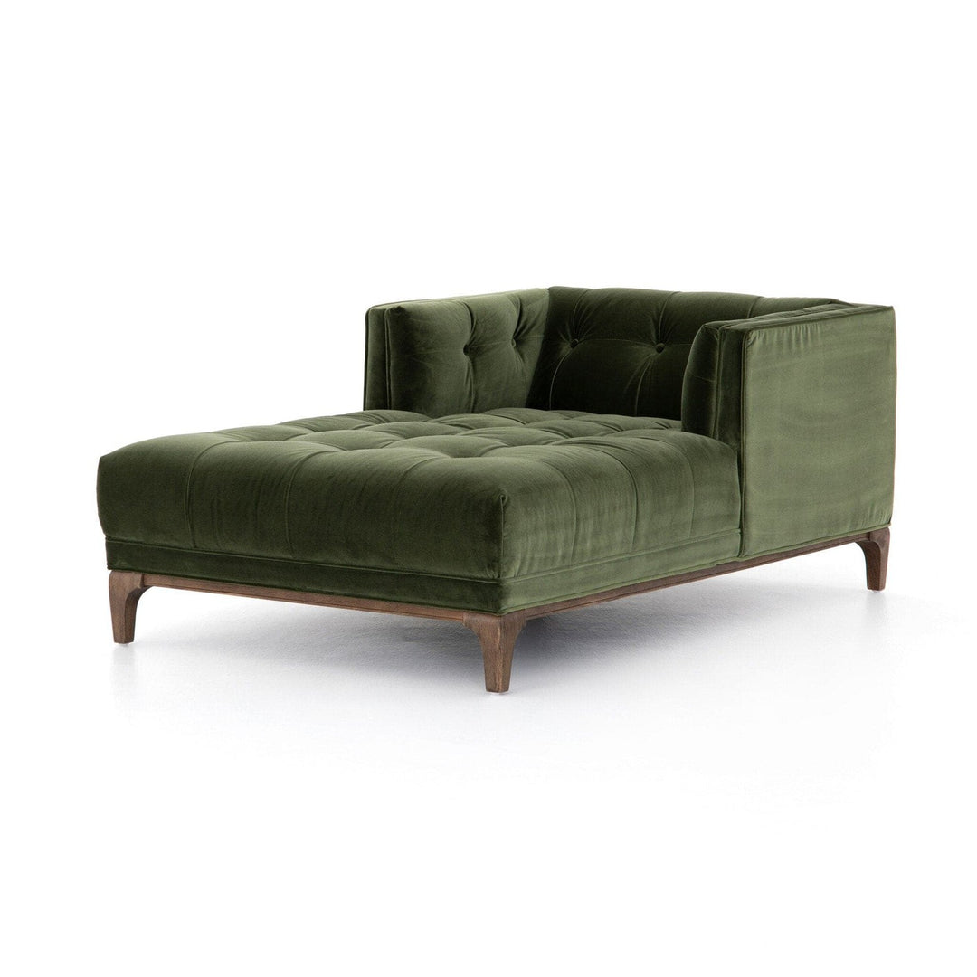 Carter Chaise Lounge - Sapphire Olive