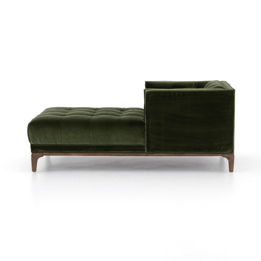 Carter Chaise Lounge - Sapphire Olive